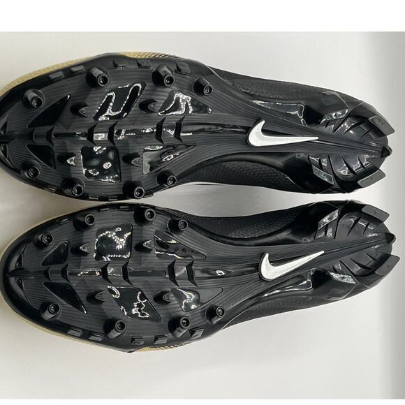 Nike Vapor Untouchable Speed 3 TD Black/Gold Football Cleat AO3034-002 Sz 15 NEW main image 10
